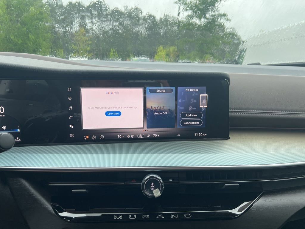 2025 Deep Ocean Blue Pearl/Super Black Nissan Murano Platinum AWD SUV