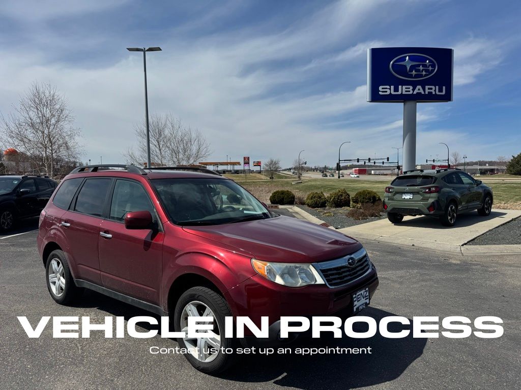 Camellia Red Pearl 2010 Subaru Forester 2.5 X Limited SUV / Crossover All-Wheel Drive 4-Speed Automatic