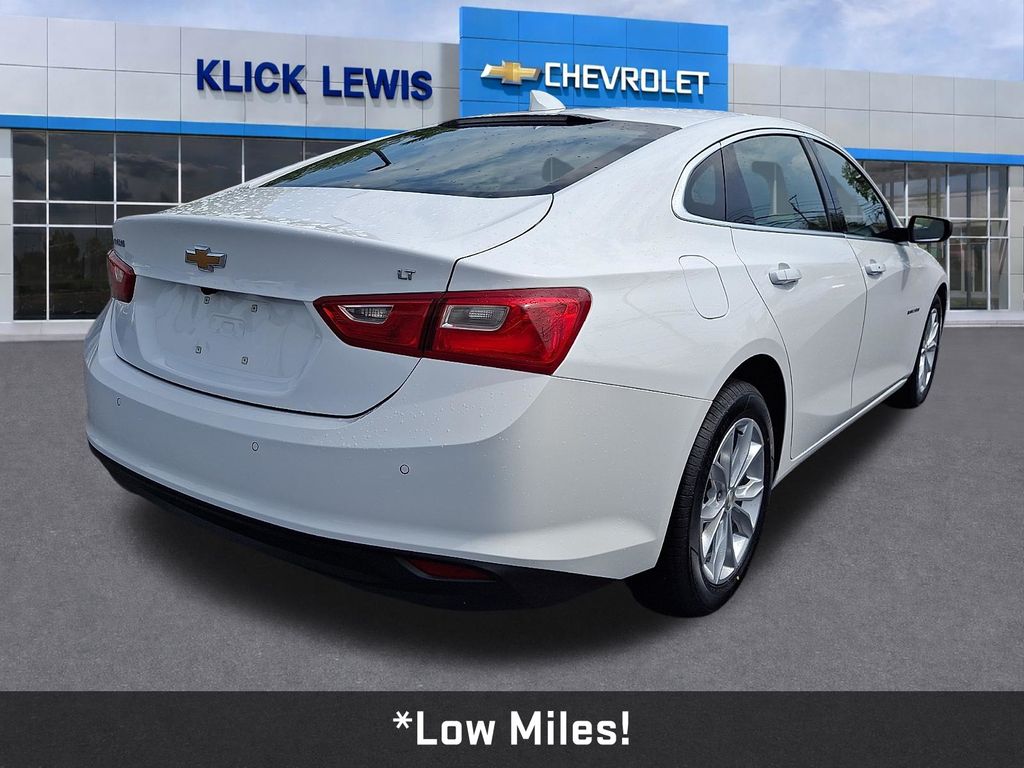 2025 Chevrolet Malibu LT White at Klick Lewis Buick Chevrolet