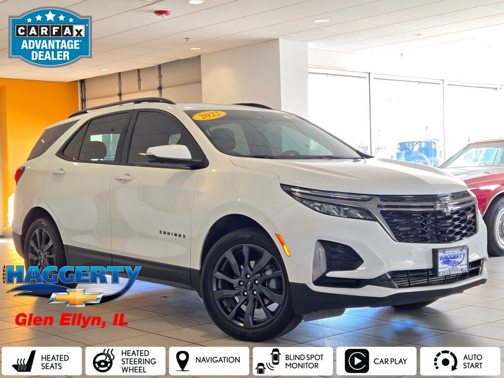 Summit White 2022 Chevrolet Equinox SUV / Crossover Front-Wheel Drive 6-Speed Automatic Overdrive