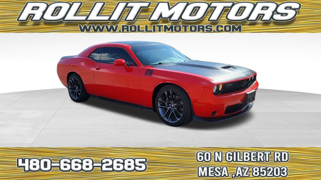 Torred Clearcoat 2023 Dodge Challenger Coupe Rear-Wheel Drive 8-Speed Automatic
