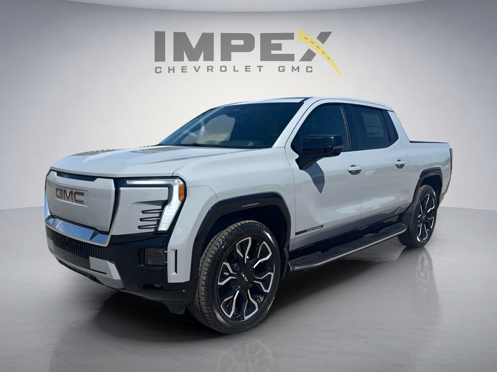 Thunderstorm Gray 2026 GMC Sierra EV Pickup Truck All-Wheel Drive 1-Speed Automatic