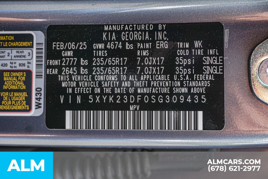 Used 2025 Silver Kia LX image 52