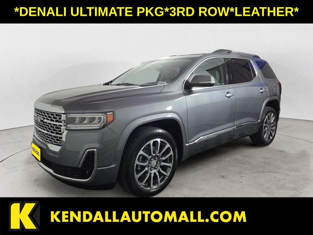 Gray (Steel Metallic) 2021 GMC Acadia SUV / Crossover Four-Wheel Drive 9-Speed Automatic