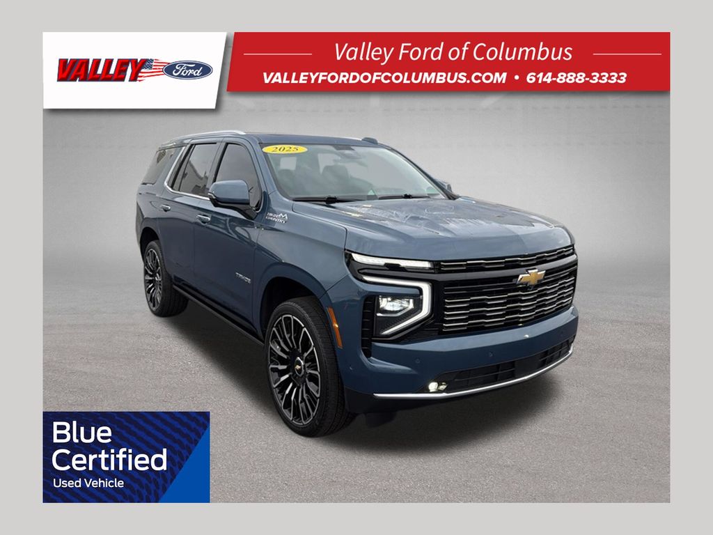 Lakeshore Blue Metallic 2025 Chevrolet Tahoe SUV / Crossover Four-Wheel Drive