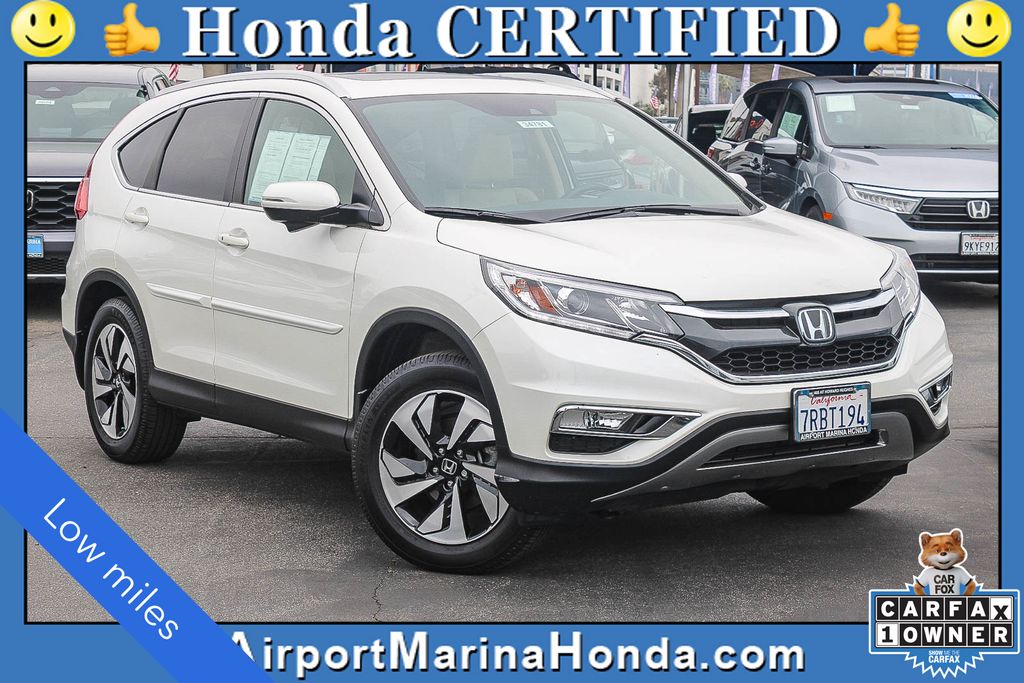 White Diamond Pearl 2016 Honda CR-V SUV / Crossover All-Wheel Drive Continuously Variable Transmission