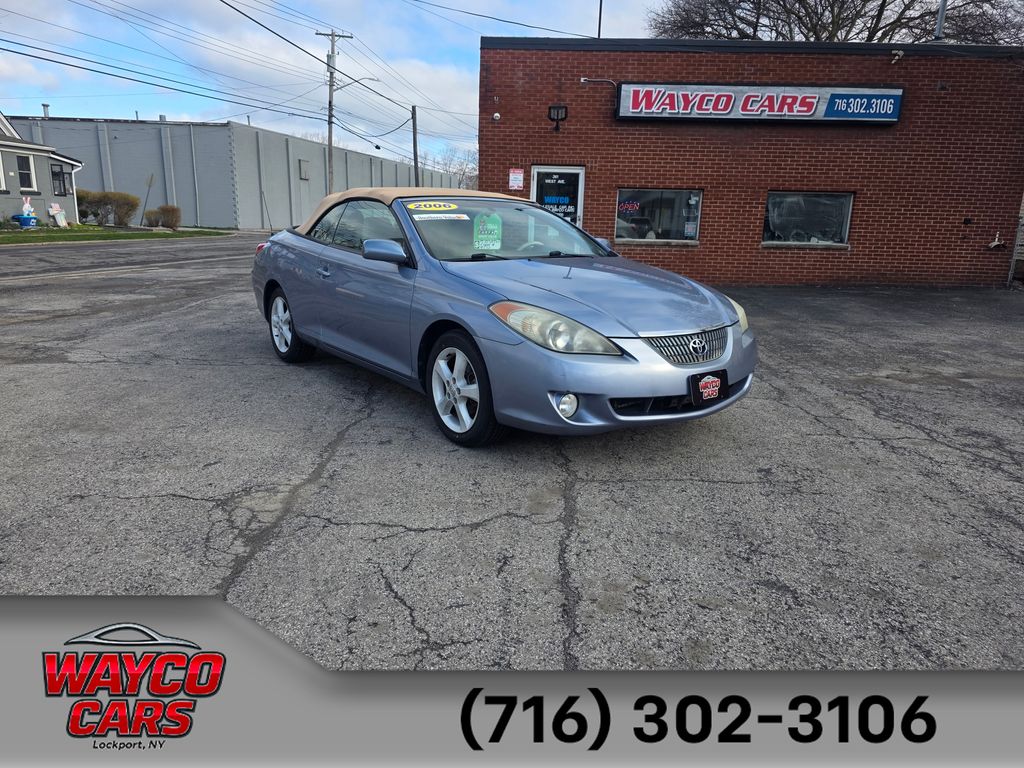 Cosmic Blue Metallic 2006 Toyota Camry Solara SLE V6 Coupe Front-Wheel Drive 5-Speed Automatic Overdrive