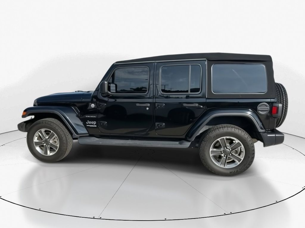 2020 Black Clearcoat Jeep Wrangler Unlimited Unlimited Sahara 4X4 SUV
