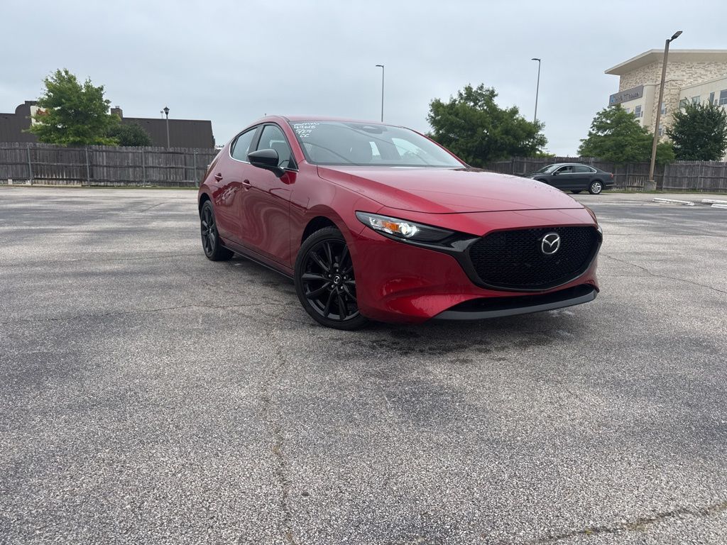 Red Crystal 2024 Mazda MAZDA3 2.5 S Select Sport Hatchback FWD Hatchback Front-Wheel Drive 6-Speed Automatic
