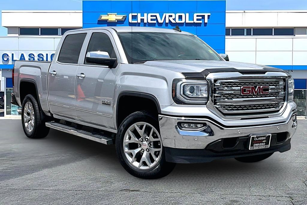Quicksilver Metallic 2018 GMC Sierra 1500 Pickup Truck 4X2 6-Speed Automatic Overdrive