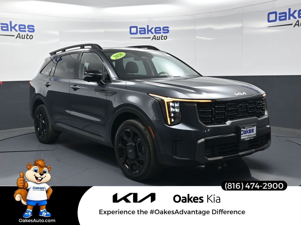 Gravity Gray 2024 Kia Sorento SUV / Crossover All-Wheel Drive 8-Speed Dual Clutch