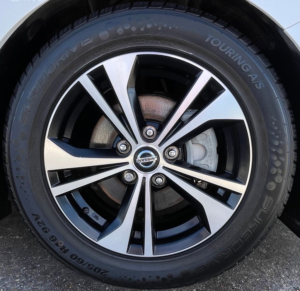 2020 Nissan Sentra SV White at Texan Dodge Chrysler Jeep Ram