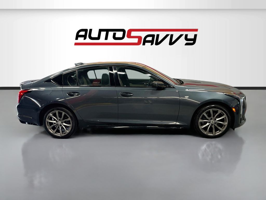Used 2025 Deep Space Metallic Cadillac Sport image 8