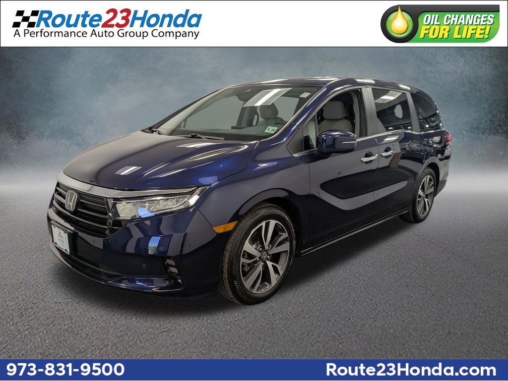 Black (Obsidian Blue Pearl) 2023 Honda Odyssey Minivan Front-Wheel Drive Automatic