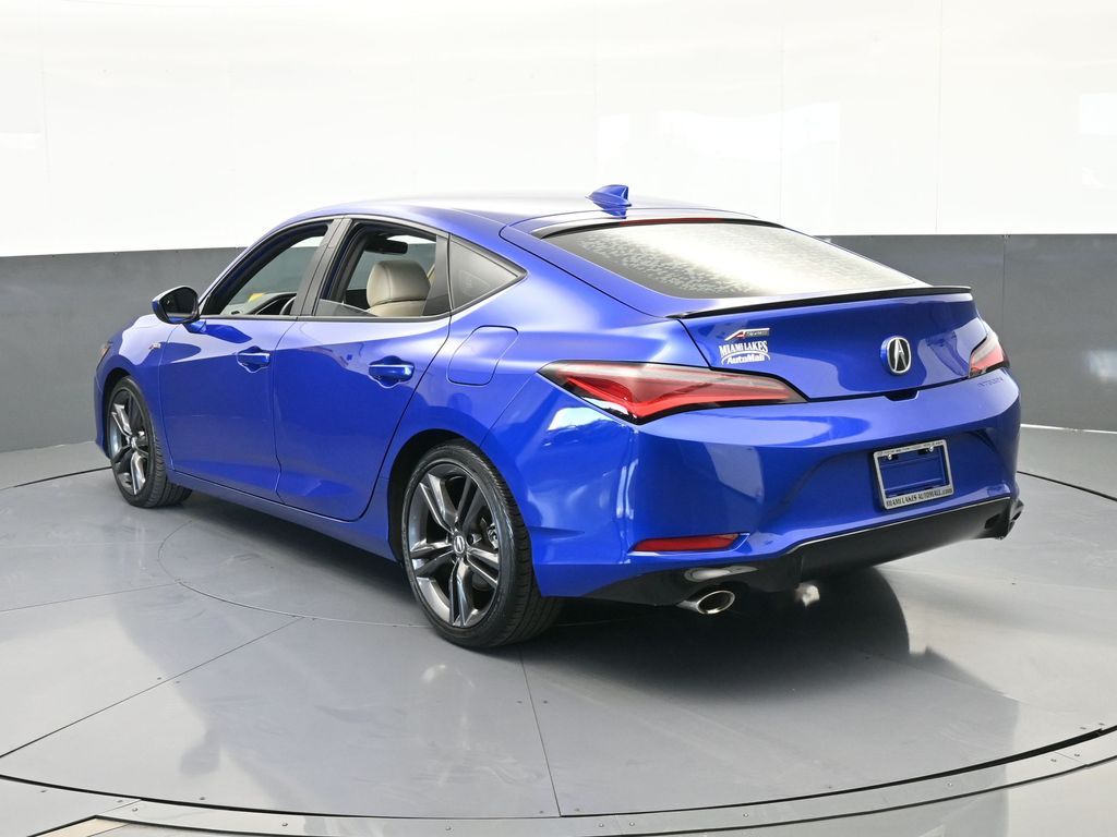 Used 2024 Apex Blue Pearl Acura A-Spec Package image 4