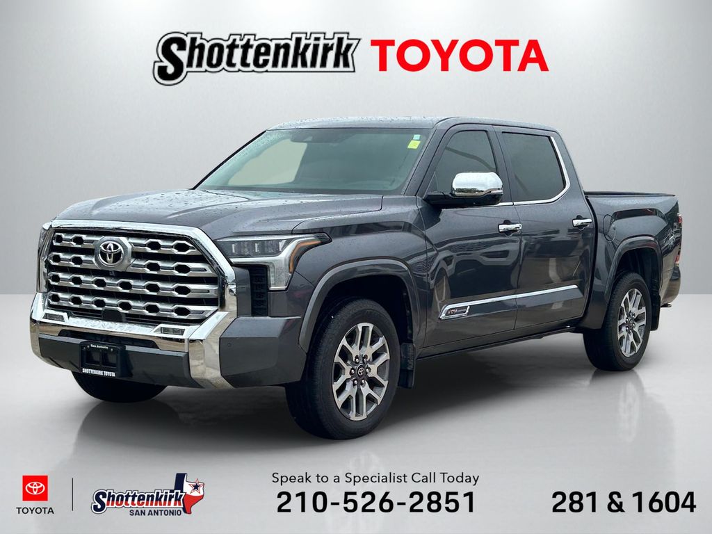Magnetic Gray Metallic 2025 Toyota Tundra Pickup Truck Four-Wheel Drive Automatic
