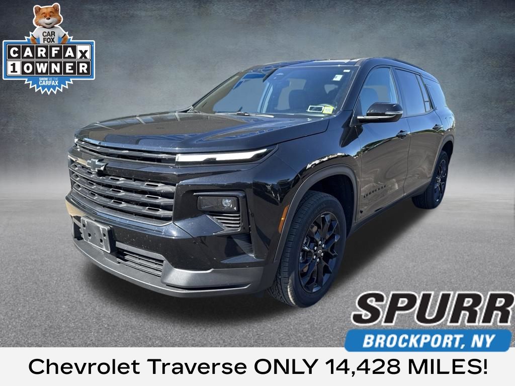 Mosaic Black Metallic 2025 Chevrolet Traverse SUV / Crossover Four-Wheel Drive 8-Speed Automatic