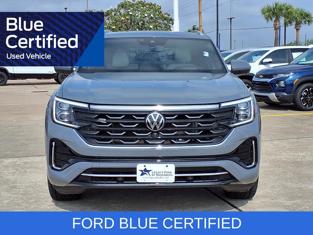 2024 Volkswagen Atlas Cross Sport 2.0T SEL Premium R-Line Gray at DeMontrond Auto Country