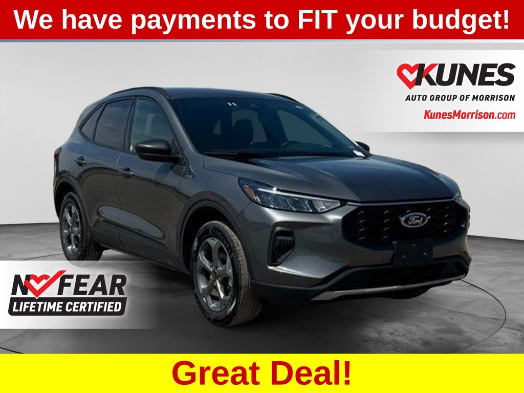 Gray Metallic 2025 Ford Escape SUV / Crossover All-Wheel Drive 8-Speed Automatic