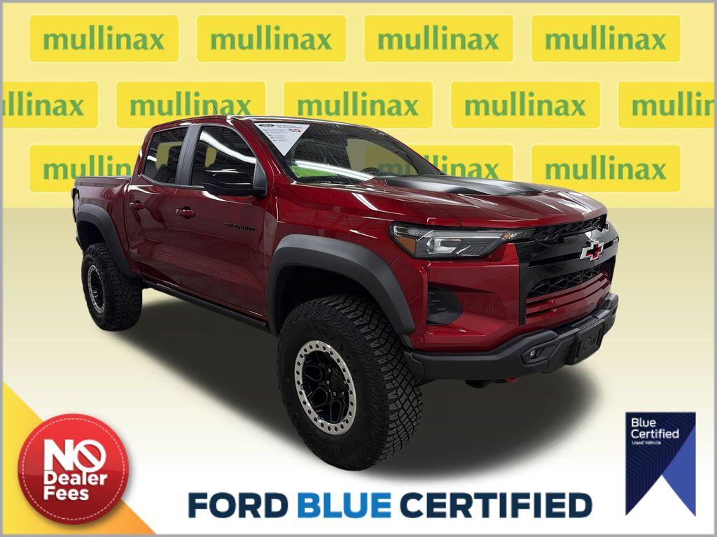 Radiant Red Tintcoat 2024 Chevrolet Colorado Pickup Truck Four-Wheel Drive 8-Speed Automatic