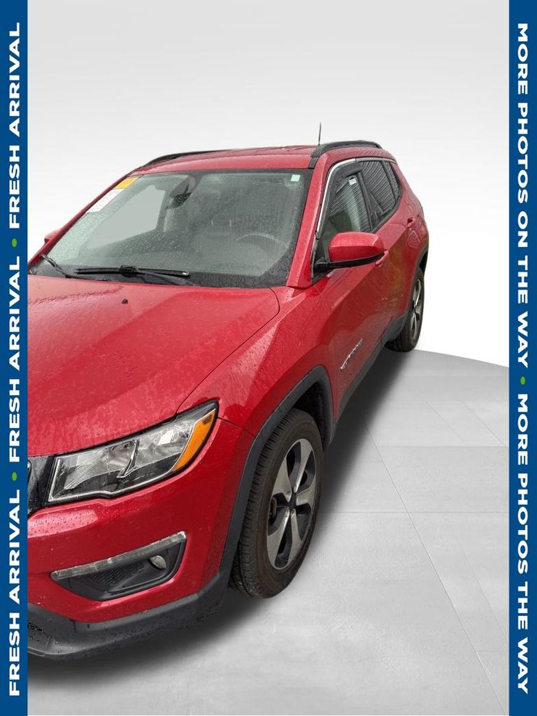 Redline Pearlcoat 2018 Jeep Compass Latitude 4WD SUV / Crossover Four-Wheel Drive 9-Speed Automatic