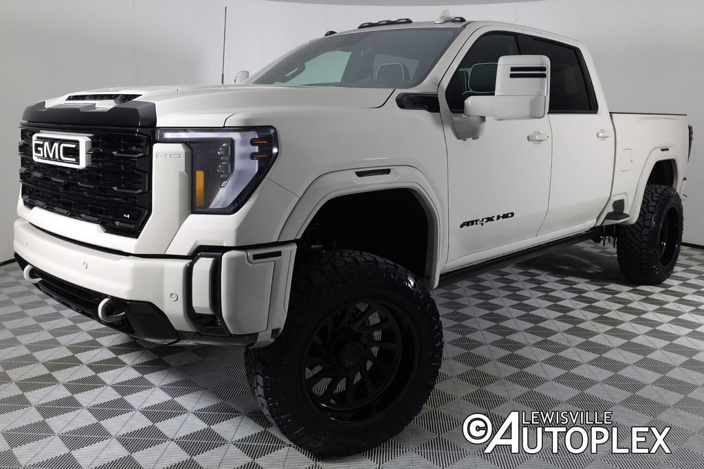 Coastal Dune 2026 GMC Sierra 2500HD AT4X Crew Cab 4WD Pickup Truck Four-Wheel Drive Automatic