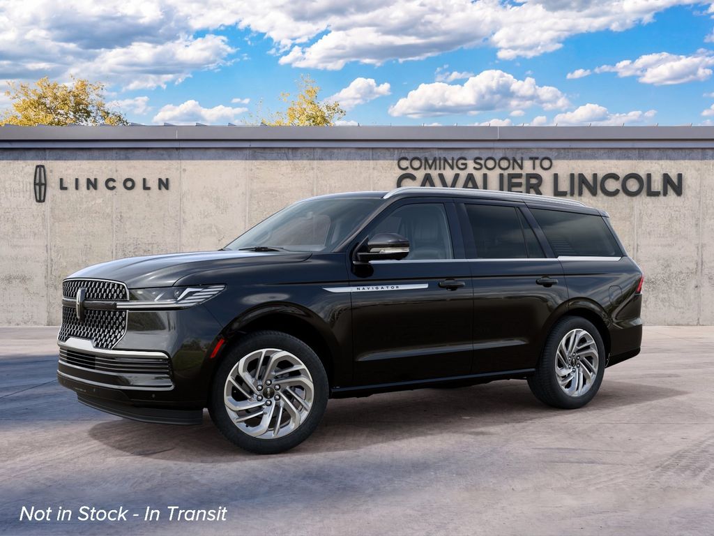 Infinite Black Metallic Clearcoat 2027 Lincoln Navigator SUV / Crossover Four-Wheel Drive Automatic