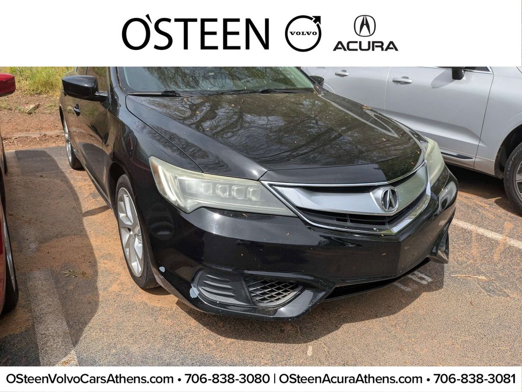 Black 2016 Acura ILX Sedan 8-Speed Dual Clutch
