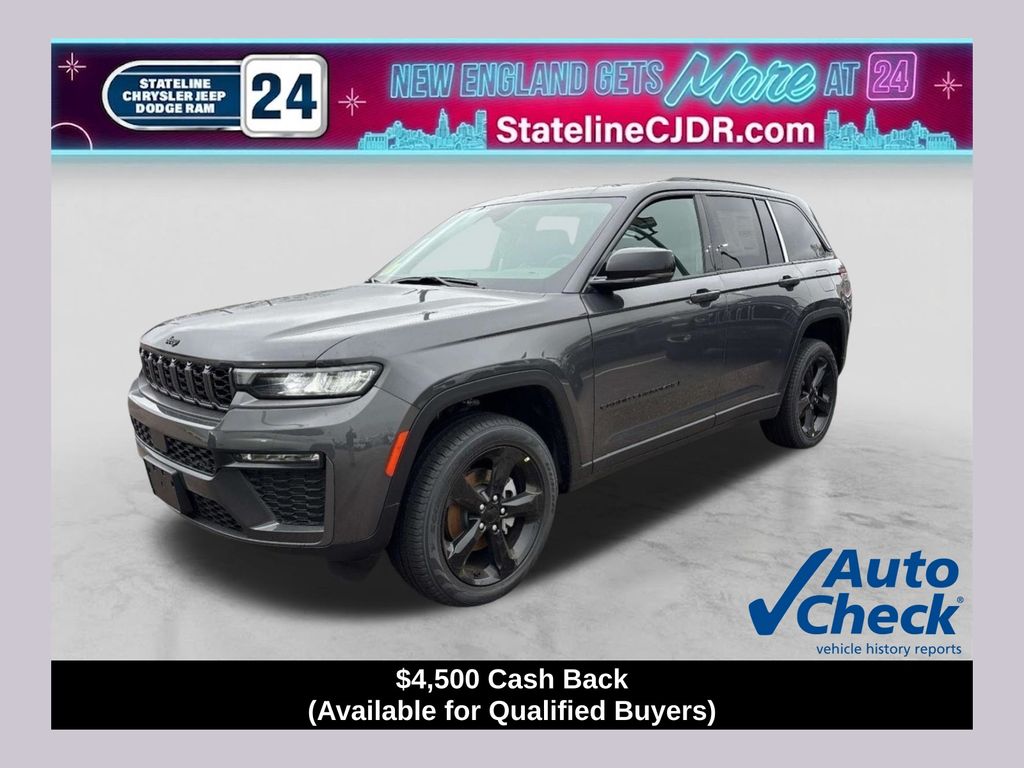 Gray Metallic 2026 Jeep Grand Cherokee SUV / Crossover Four-Wheel Drive 8-Speed Automatic