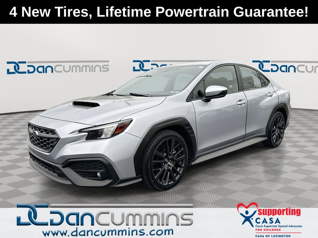 Ice Silver Metallic 2022 Subaru WRX Premium AWD Sedan All-Wheel Drive 6-Speed Manual