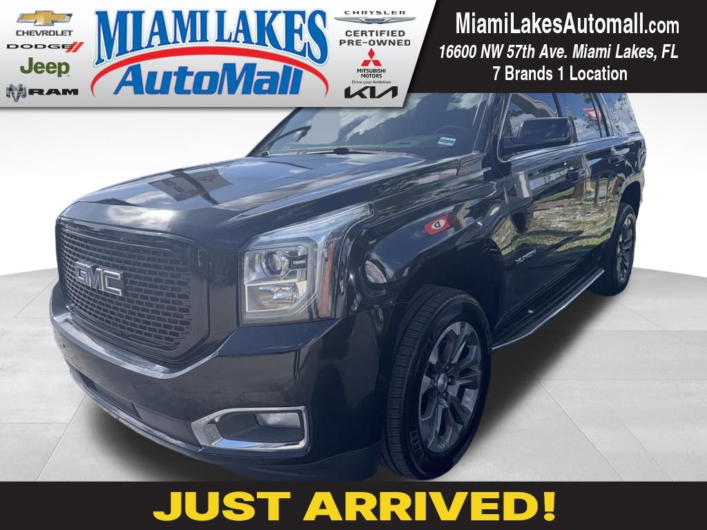 Onyx Black 2017 GMC Yukon SLT SUV / Crossover 4X2 6-Speed Automatic Overdrive