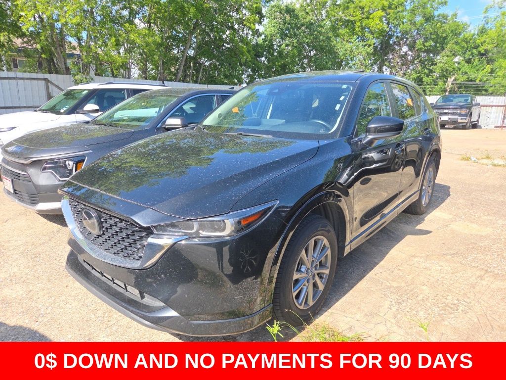 Jet Black 2025 Mazda CX-5 2.5 S Preferred AWD SUV / Crossover All-Wheel Drive 6-Speed Automatic