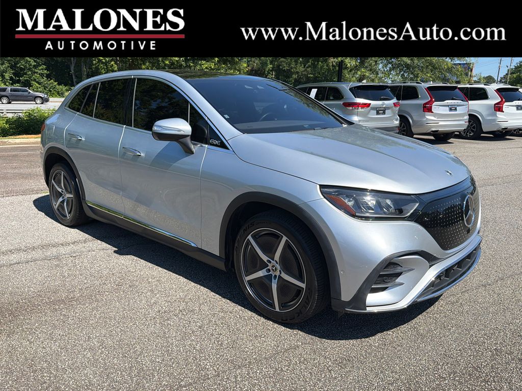 Cirrus Silver Metallic 2023 Mercedes-Benz EQE Sedan Rear-Wheel Drive 1-Speed Automatic