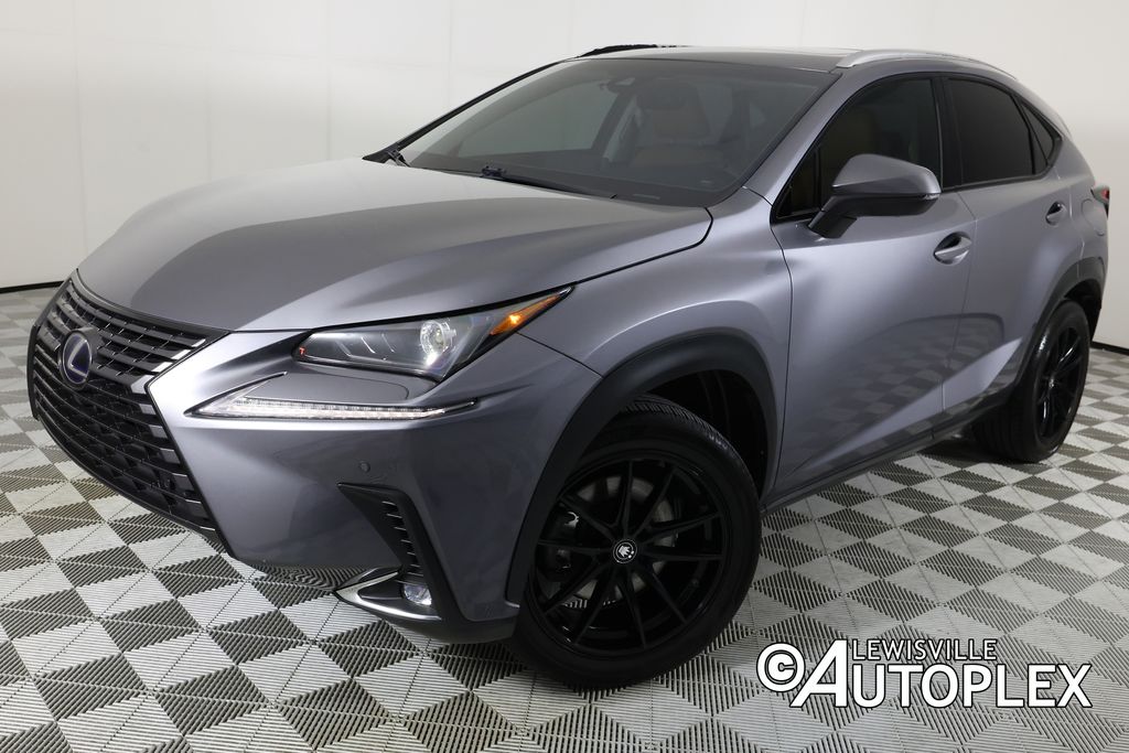 Nebula Gray Pearl 2019 Lexus NX Hybrid 300h AWD SUV / Crossover All-Wheel Drive Continuously Variable Transmission