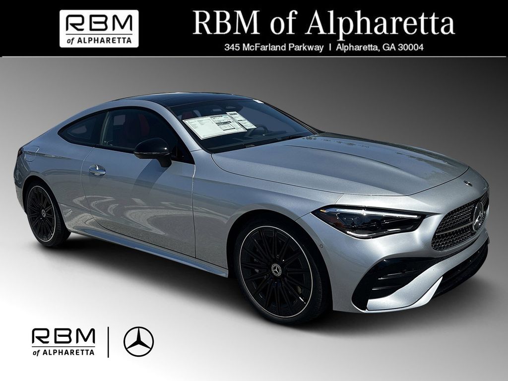 Cirrus Silver Metallic 2026 Mercedes-Benz CLE 450 4MATIC Convertible All-Wheel Drive 9-Speed Automatic