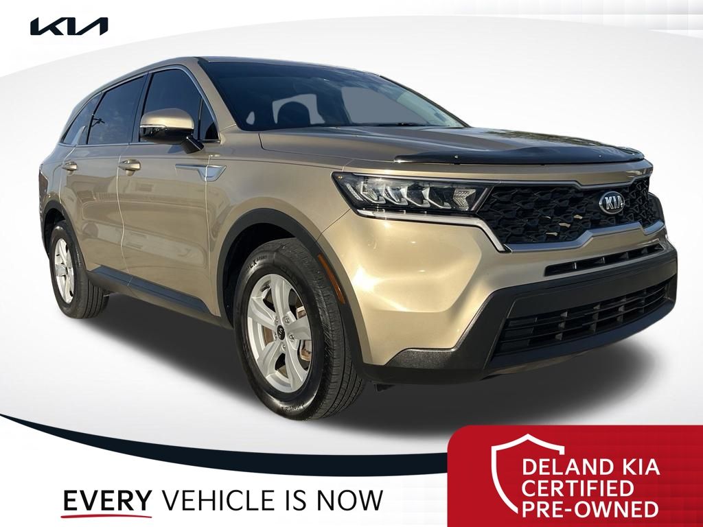 Brown (Beige) 2021 Kia Sorento SUV / Crossover Front-Wheel Drive 8-Speed Automatic