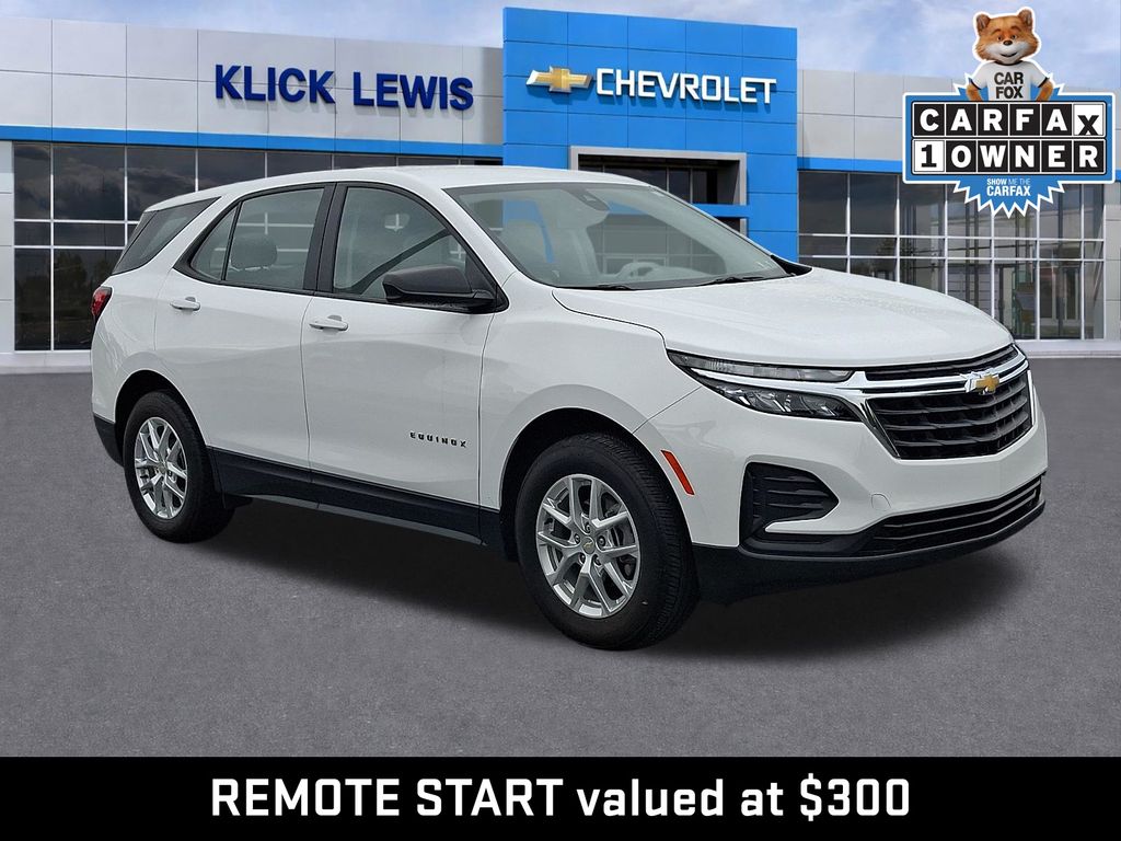 2024 Chevrolet Equinox LS White at Luther Ford
