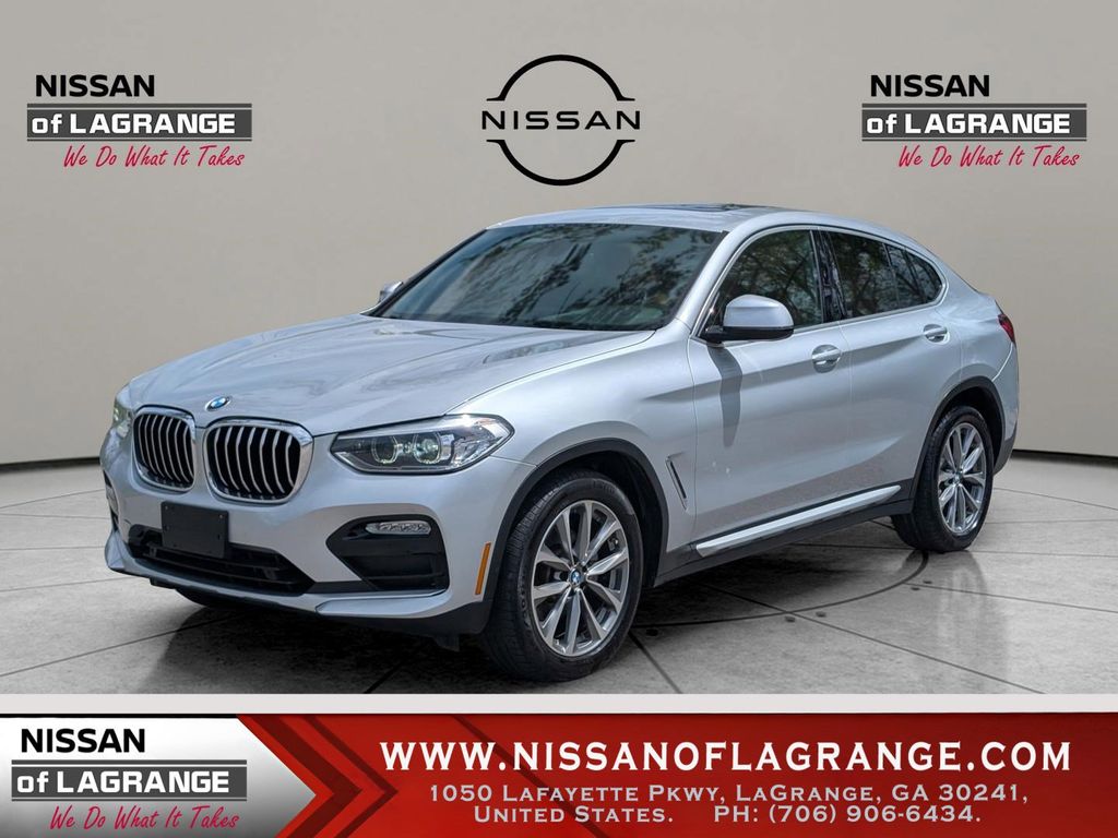Glacier Silver Metallic 2019 BMW X4 xDrive30i AWD SUV / Crossover All-Wheel Drive 8-Speed Automatic