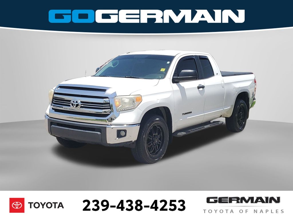 Super White 2016 Toyota Tundra Pickup Truck 4X2 6-Speed Automatic Overdrive
