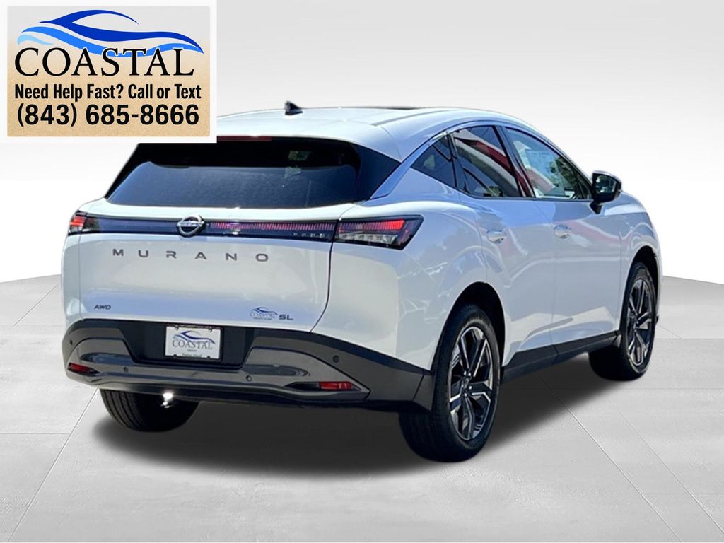 2026 Nissan Murano SL White at Coastal Chevrolet Cadillac
