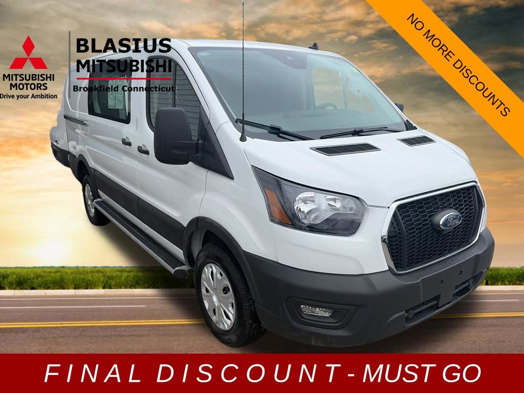 Oxford White 2024 Ford Transit Cargo 250 Low Roof LB RWD Van Rear-Wheel Drive