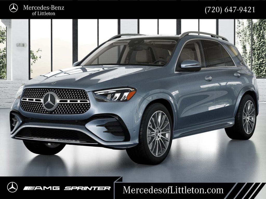 MANUFAKTUR Cote D Azur Light Blue Metallic 2026 Mercedes-Benz GLE 450 4MATIC SUV / Crossover All-Wheel Drive 9-Speed Automatic