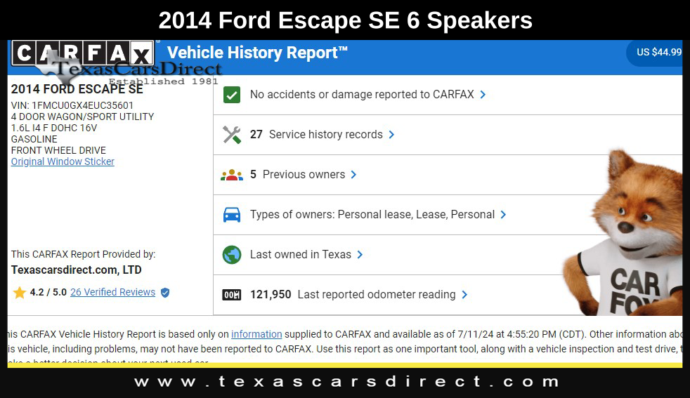 2014 Ford Escape SE 10