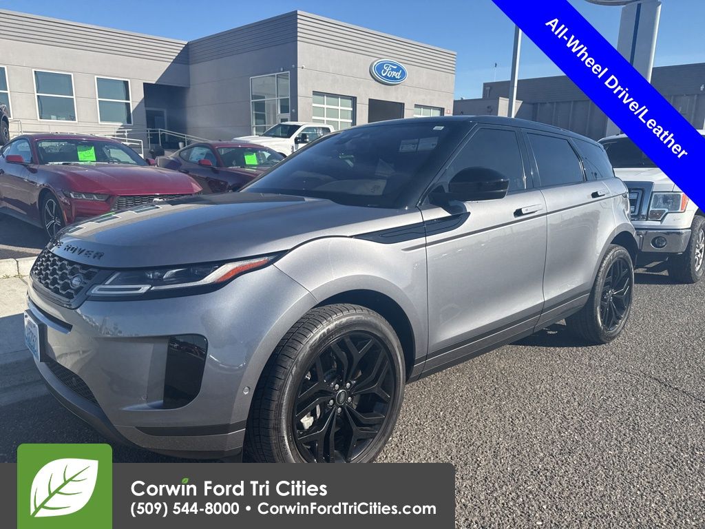 Seoul Pearl Silver Metallic 2020 Land Rover Range Rover Evoque P250 SE AWD SUV / Crossover All-Wheel Drive 9-Speed Automatic