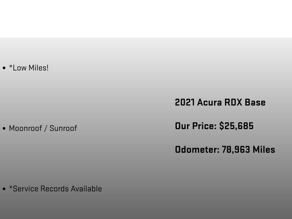 2021 Acura RDX Base - 11