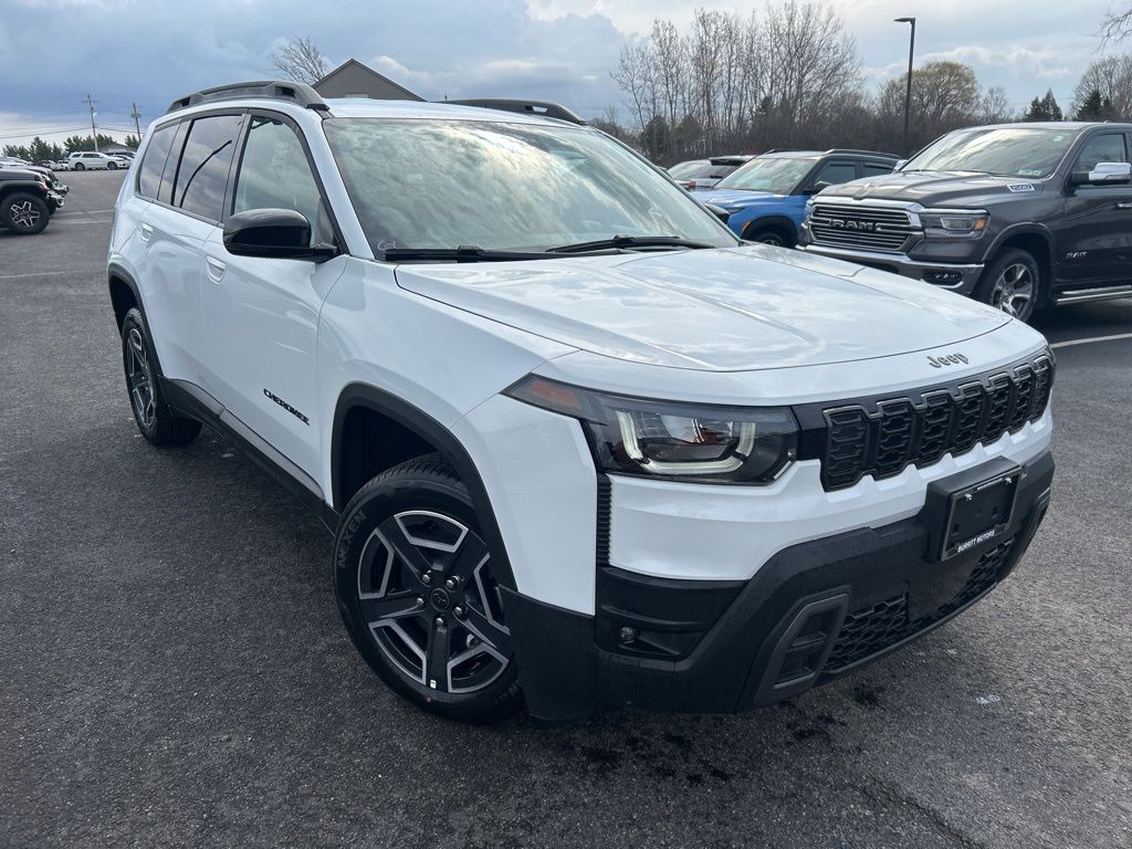 Bright White Clearcoat 2026 Jeep Cherokee Limited 4WD SUV / Crossover Four-Wheel Drive Continuously Variable Transmission
