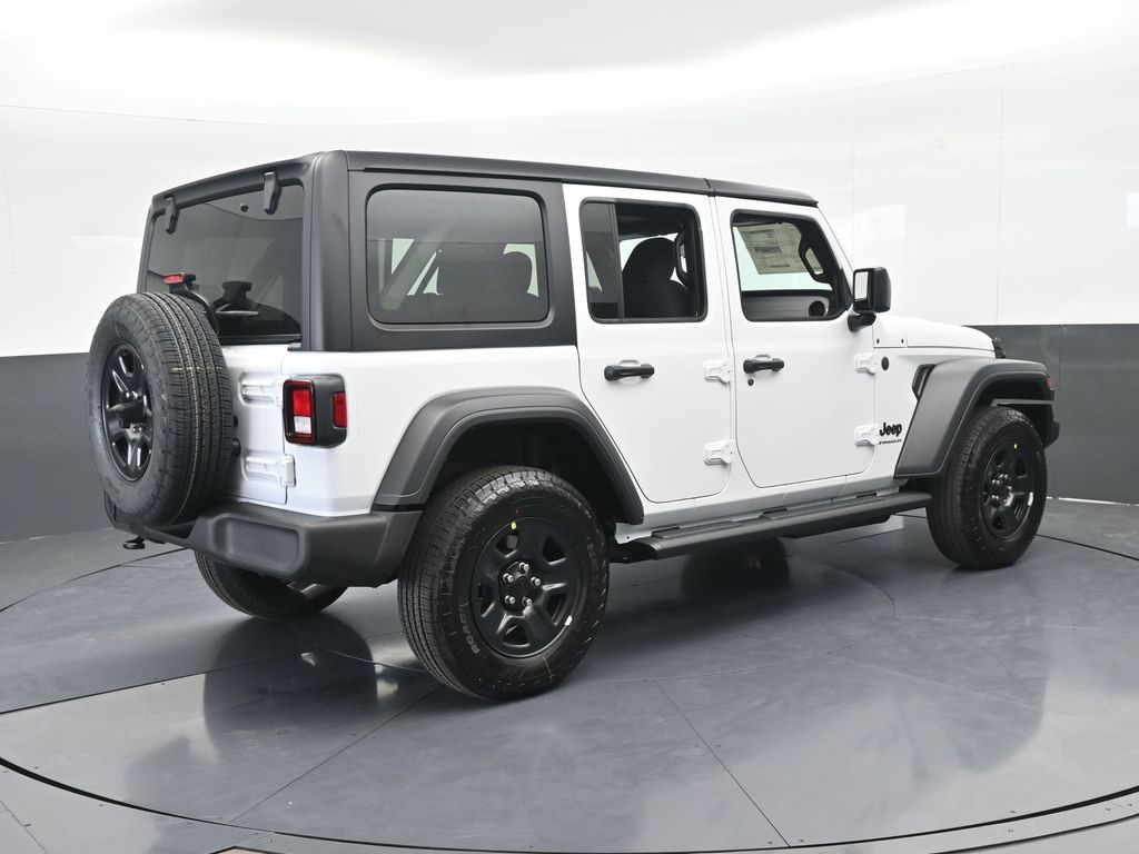 New 2026 Bright White Clearcoat Jeep Sport image 6