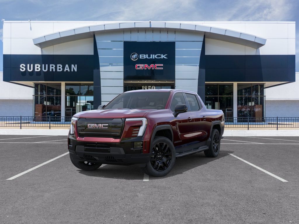 Dark Ember Metallic 2026 GMC Sierra EV Pickup Truck All-Wheel Drive 1-Speed Automatic