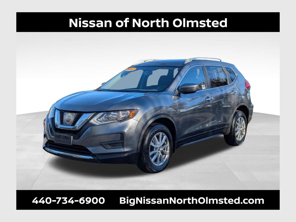 Gray (Gun Metallic) 2017 Nissan Rogue SV AWD SUV / Crossover All-Wheel Drive Continuously Variable Transmission