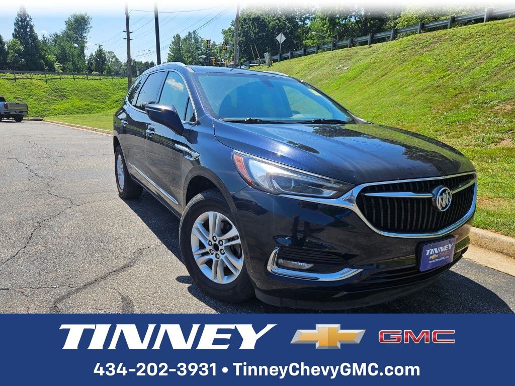 Dark Moon Blue Metallic 2020 Buick Enclave SUV / Crossover Four-Wheel Drive 9-Speed Automatic